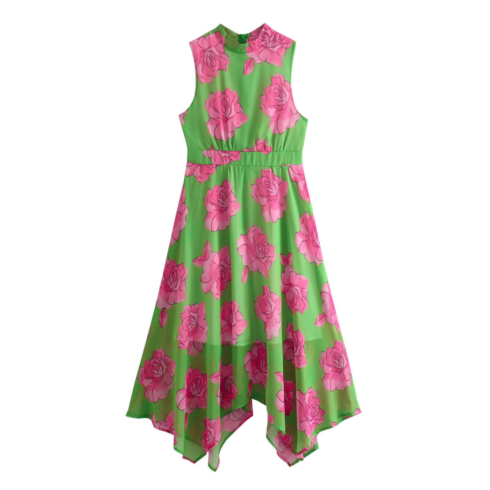 Robe d'été en mousseline légère pour vos terrasses et soirées Design-S