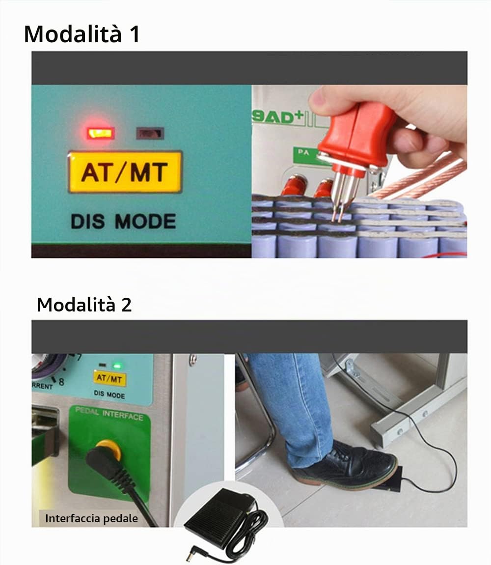 Hanchen Saldatore a Punti per Batterie Multifunzionale 3.8KW Saldatrice a Punti a Impulsi con Funzione di Saldatura a Stagno Penna a Induzione Sistema di Raffreddamento per Batterie 18650 26650 32650