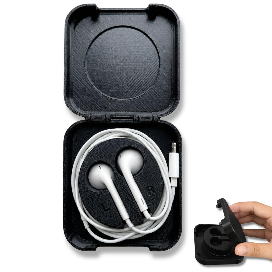 Crysendo Winder Case for APL Earphones, Tangle-Free Cable, Transparent 1pc — Amazon image 13