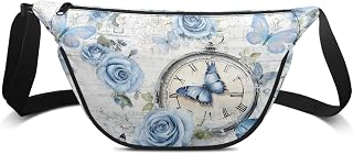 Crescent Crossbody Bag for Women Lightweight Small Sling Dumpling Bag with Adjustable Strap