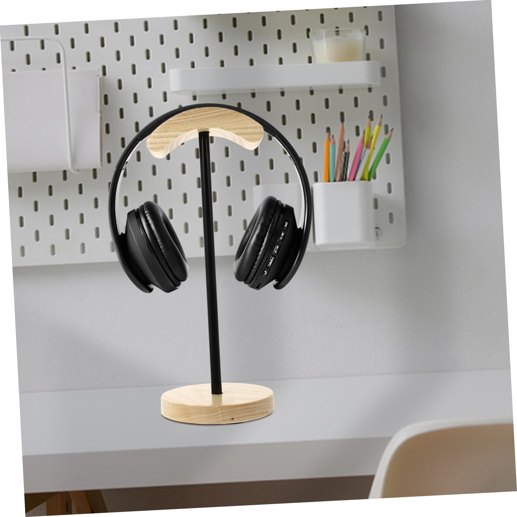 Tofficu Kopfhörerständer aus Metall Leichter und Stabiler Headset Halter für Gaming und Home Office für Ordentliche Schreibtischorganisation