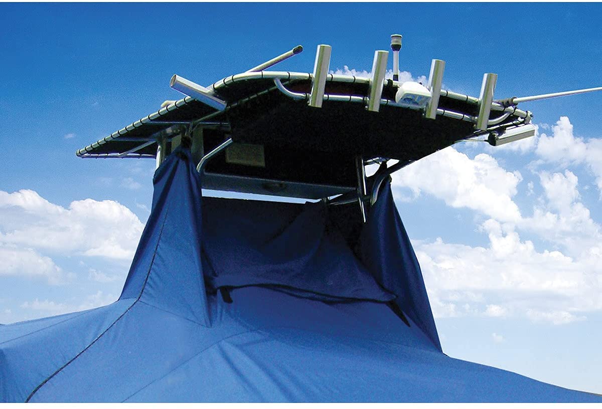 Taylor Made Products 74206OB, T-Top Boat Cover, High Rails, 23 foot 5 inch to 24 foot 4 inch Length, 102 inch Max. Beam