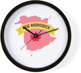 CafePress New Brunswick 10" Wall Clock for Livingroom, Kitchen, or Office