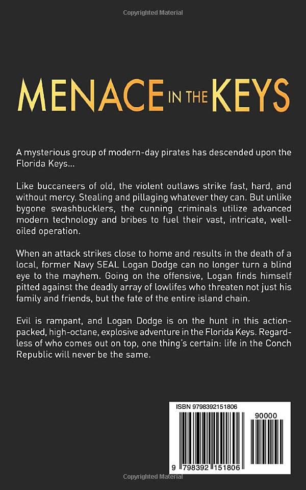 Miniatura 2 de Menace in the Keys A Logan Dodge Adventure (Florida Keys Adventure Series Book 17)