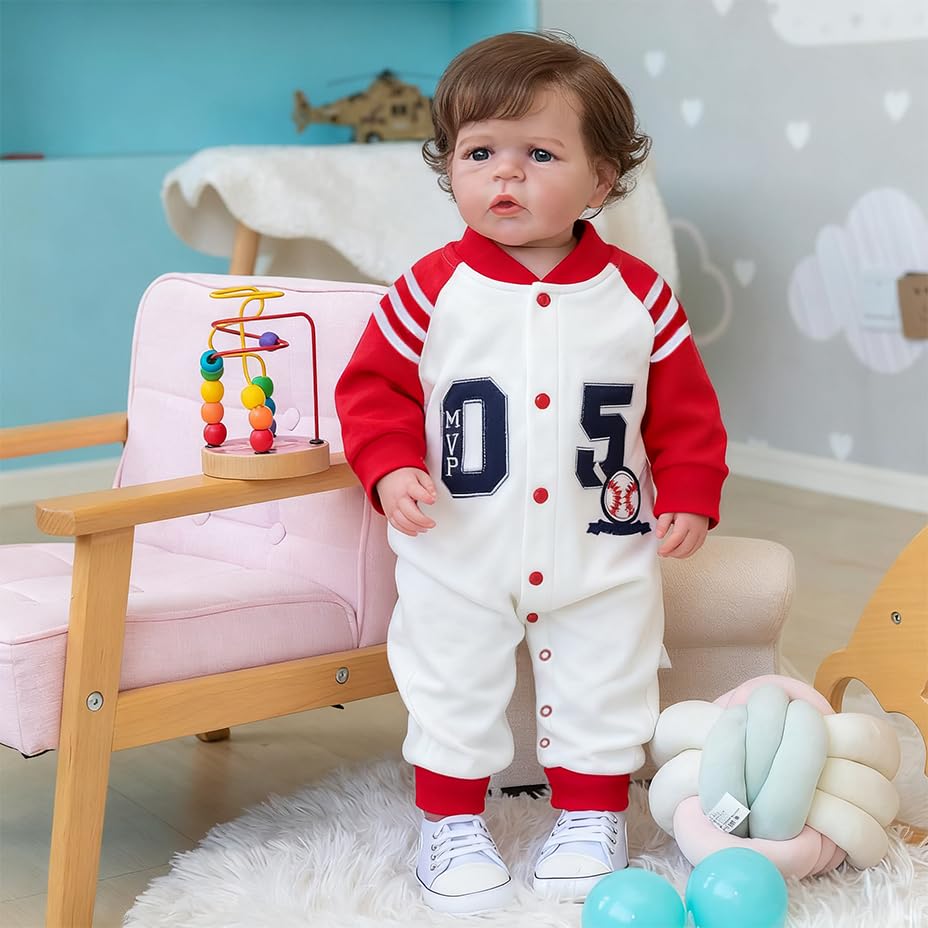 Pinky Reborn Baby Dolls Realistic Toddler Dolls Reborn Dolls 26 Inch 65cm Lifelike New Reborn Baby Dolls Toy Set for Kids Age 3+