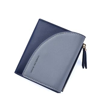 PALAY Mini Wallet for Women Stylish Multi Card Holder PU Leather Coins Zipper Buckle Pocket Purse for Girls Ladies Short Small Clutch Wallet Purse