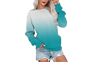 NKSUDET Womens Casual Long Sleeve Sweatshirt 1883 Merchandise