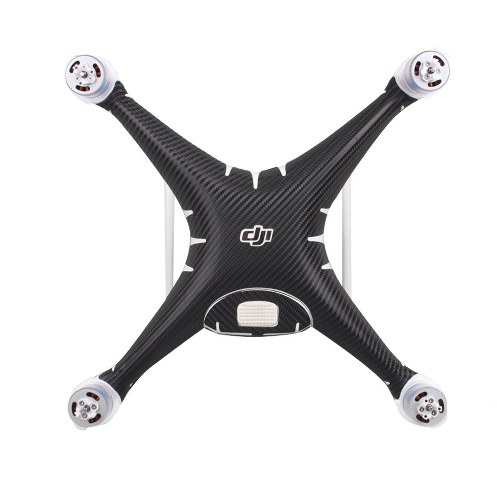 Bestmaple Carbon Grain Stickers Decals for DJI Phantom 4 PRO and