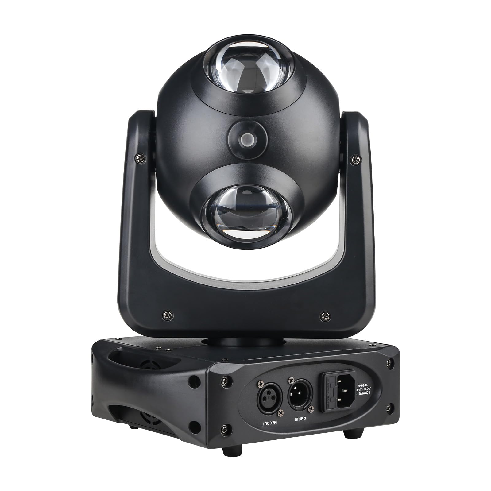 DJ-Party-Lichter, 100-W-Moving-Head-Licht mit Beam-Effekt-Scan-Licht, unendlich drehbare DJ-Lichter mit aktiviertem Ton für Hochzeits-DJ-Partys und Live-House