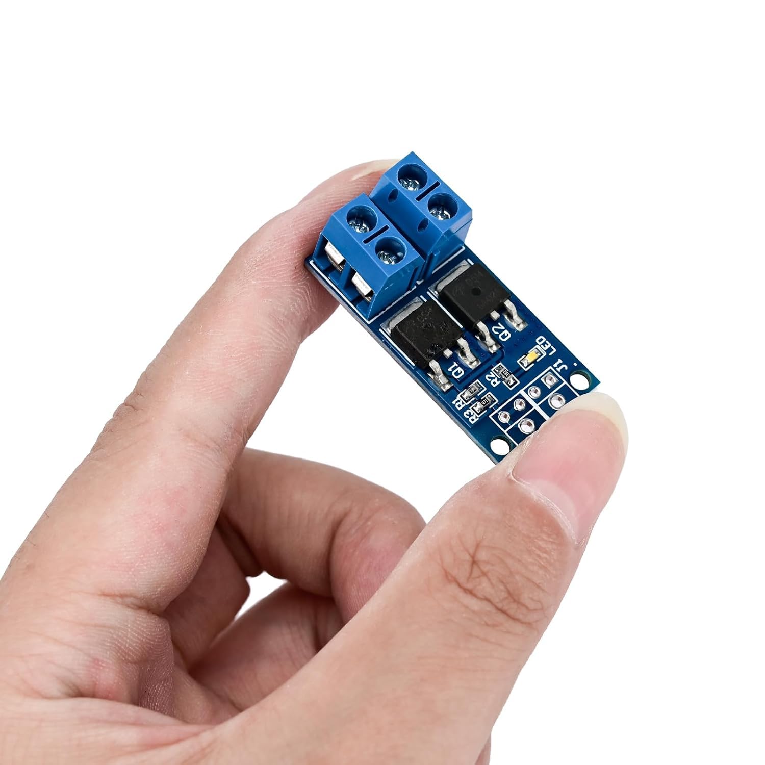 Produktbild von MOSFET Trigger Schalter Modul – 10 Stück, 5–36 V DC, 15 A, 400 W, PWM-fähig – Für Motoren, Lampen & Ventile