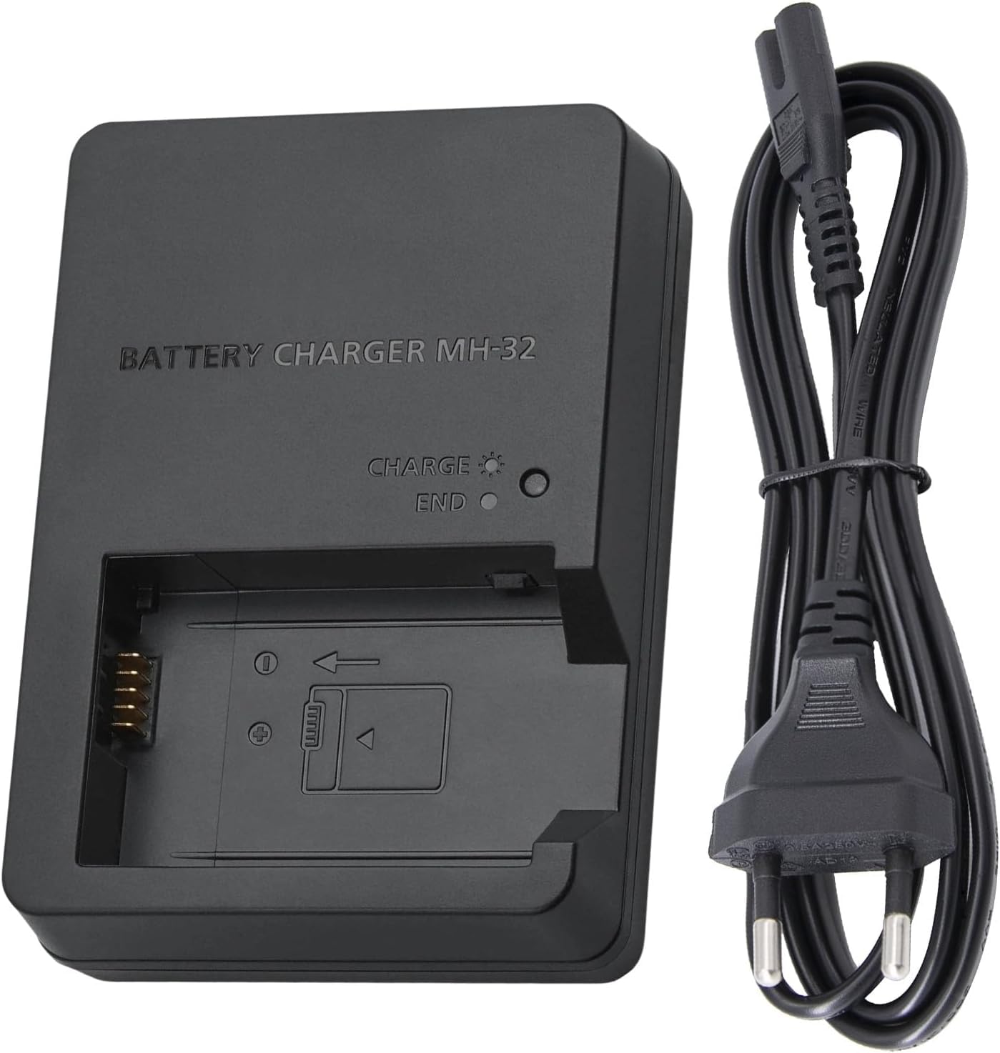MH-32 Chargeur de Batterie Compatible avec Nikon EN-EL25 EN-EL25a Batterie Z50 Z50II ZFC Z30 Appareil Photo & 120cm AC Power Cord