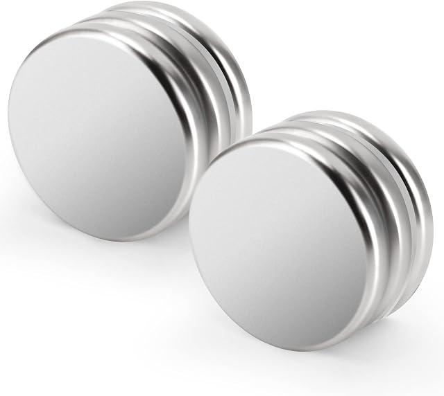 Yizhet 6 Pcs Strong Magnets, 25mm Dia x 3.5mm Thick Neodymium Magnet About 6 KG Pull for Arts, Crafts, Hobbies, Home and Office