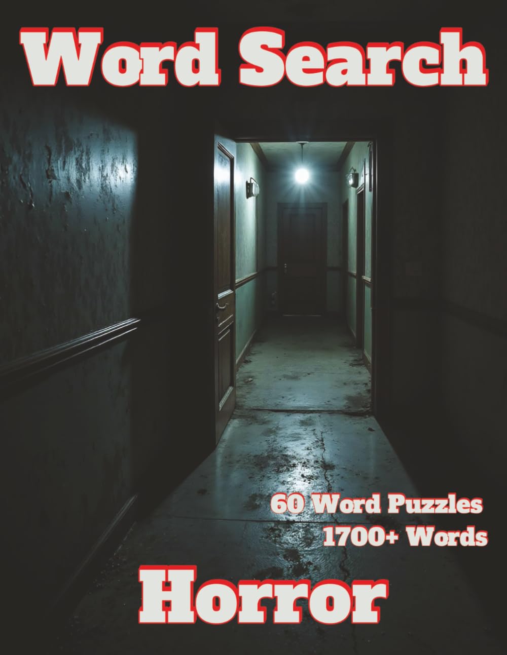 Word Search: Horror 60 Word Puzzles 1700+ Words (Americana)