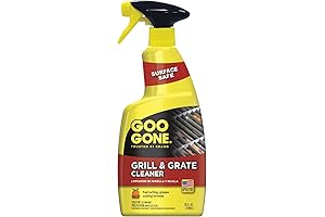 Goo Gone Grill and Grate Cleaner - 24 Ounce - Cleans Cooking Grates and Racks
