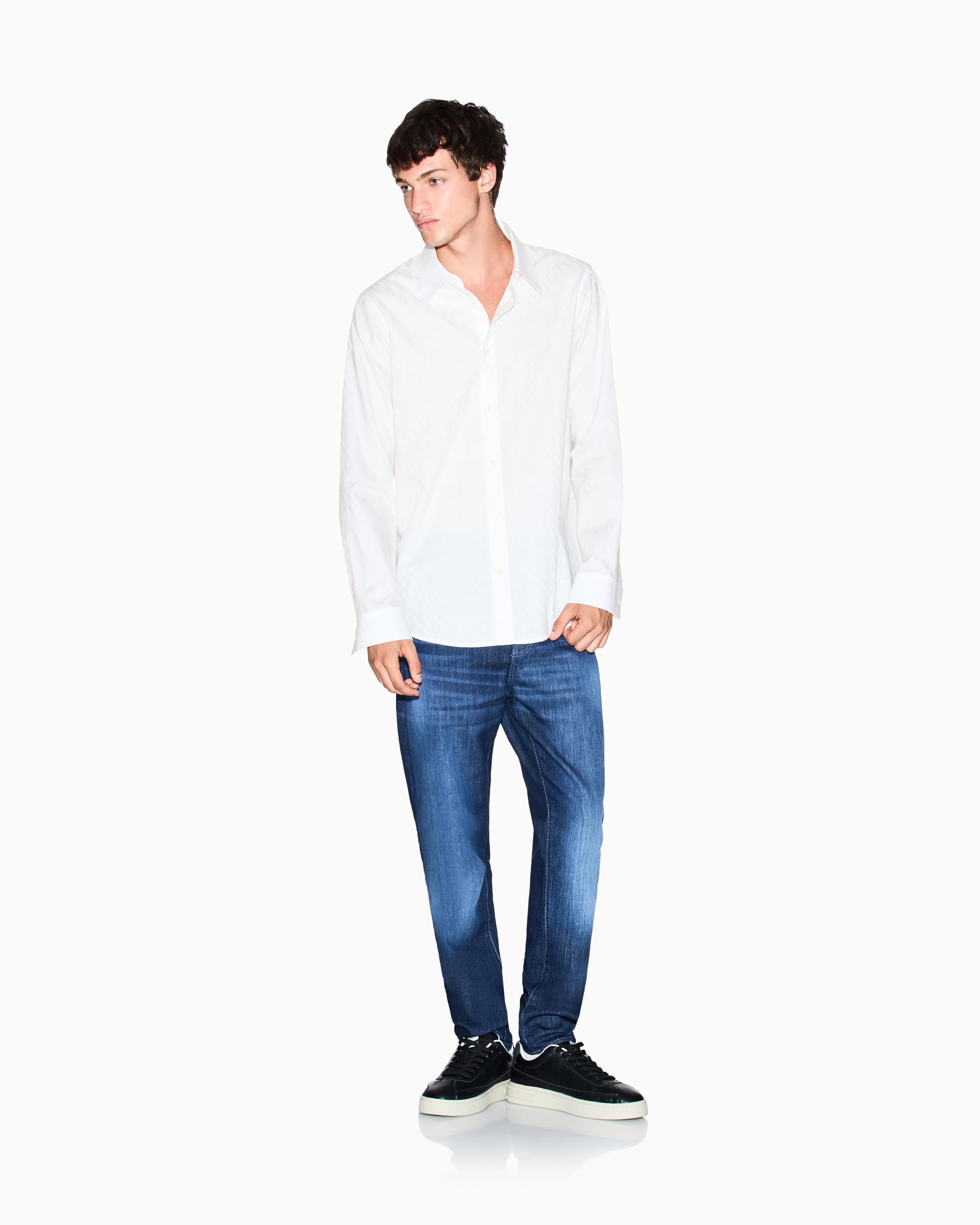 Armani Exchange J14-slim Fit, Back Logo - Dżins Mężczyźni