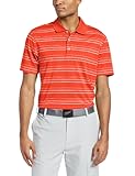 adidas Golf Men's Puremotion Textured Stripe Polo
