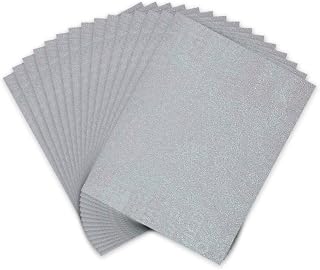 uxcell 15pcs 4000 Grits Wet Dry Waterproof Sandpaper Assortment 9-inch X 11-inch Abrasive Paper Sheets for Wood Furniture Metal Polishing