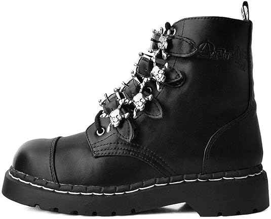 Amazon.com | T.U.K 7-Eye Anarchic Boot | Ankle & Bootie