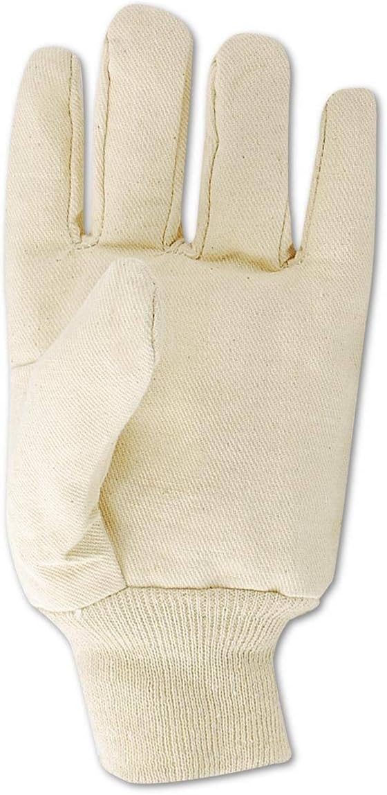 MAGID MultiMaster 8 oz. Clute Pattern Cotton Canvas Chore Gloves, 12 Pairs, Size Men's (Fits 9/Large) (T83) - Image 3