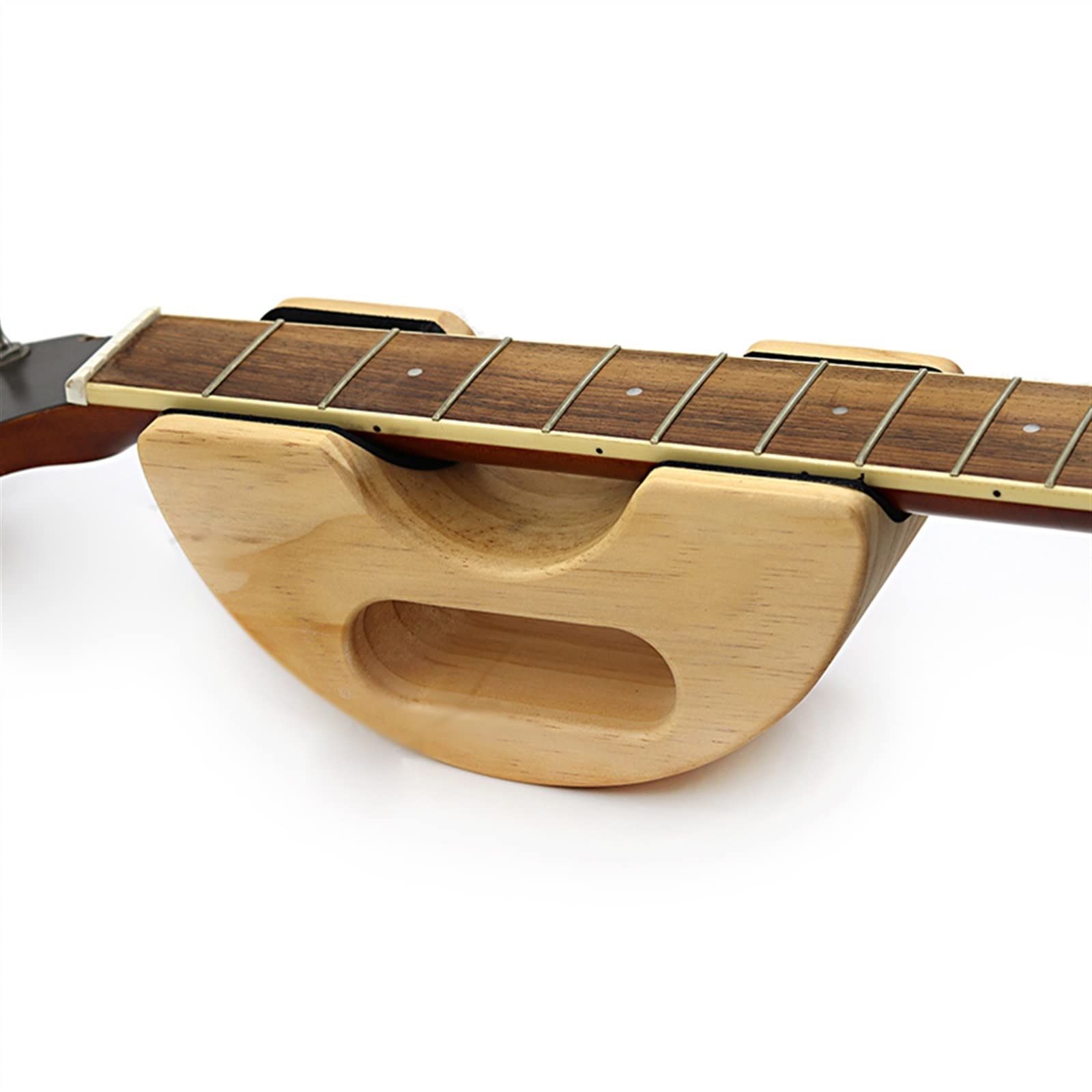 Profesjonalny Narzędzia do Gitary Gitara Klasyczna Wspornik Na Szyję Półokrągły Drewniany Wspornik Na Szyję Gitara Sztukateria Z Podszewką Z Korka Narzędzia do Gitary