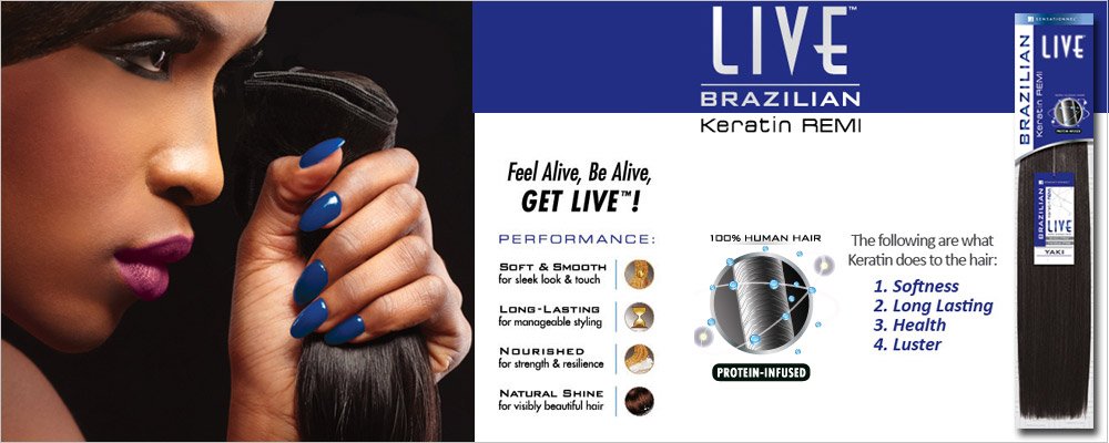 Amazon.com : 2-PACK DEALS ! Sensationnel Remy Human Hair Weave