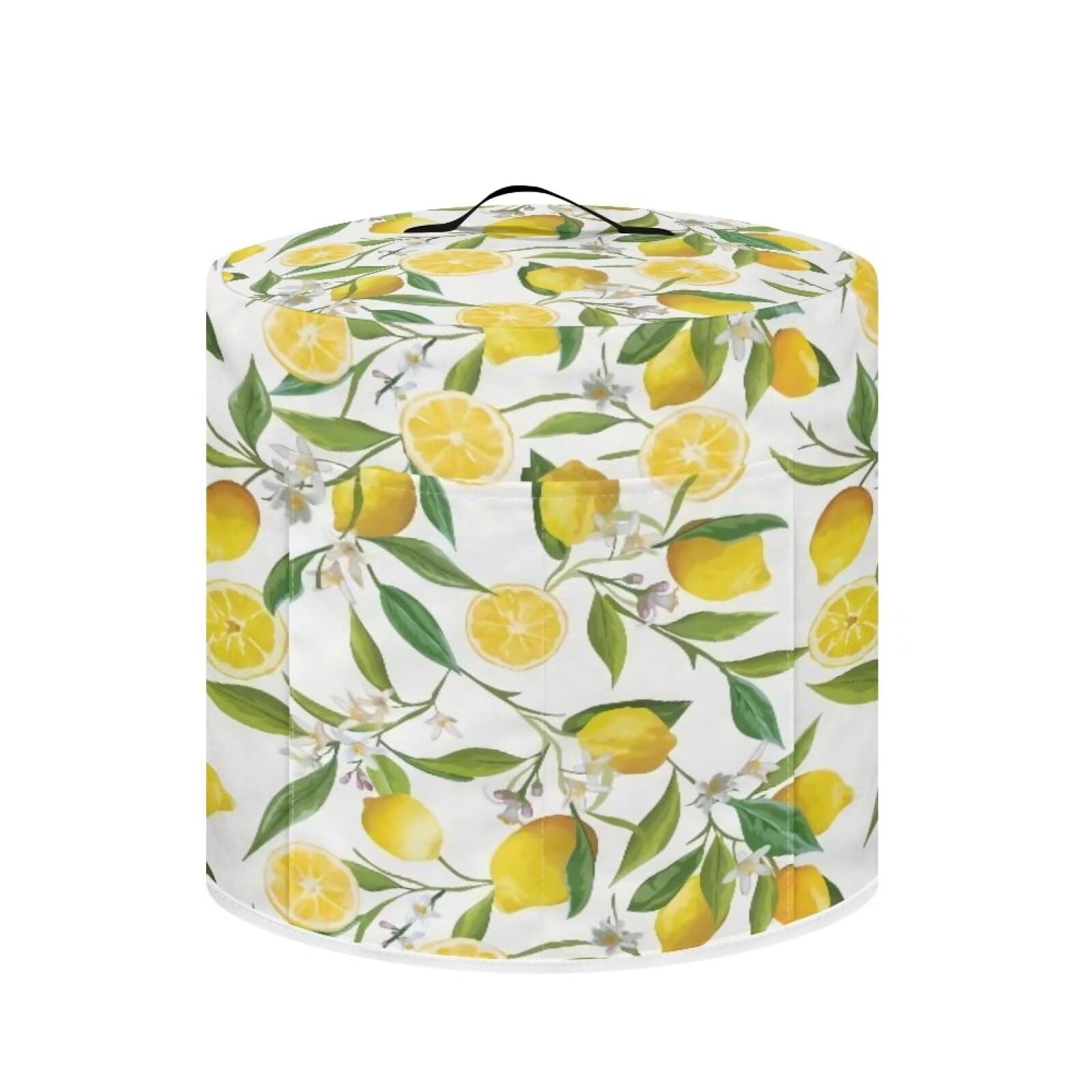 YUVAMAGIMO Lemon Air Fryer Cover Elasticized Pressure Cooker Cover Stain and Dirt Resistant 8-Quart Dustproof Accessory Suitable for Kitchen Birthday Gifts