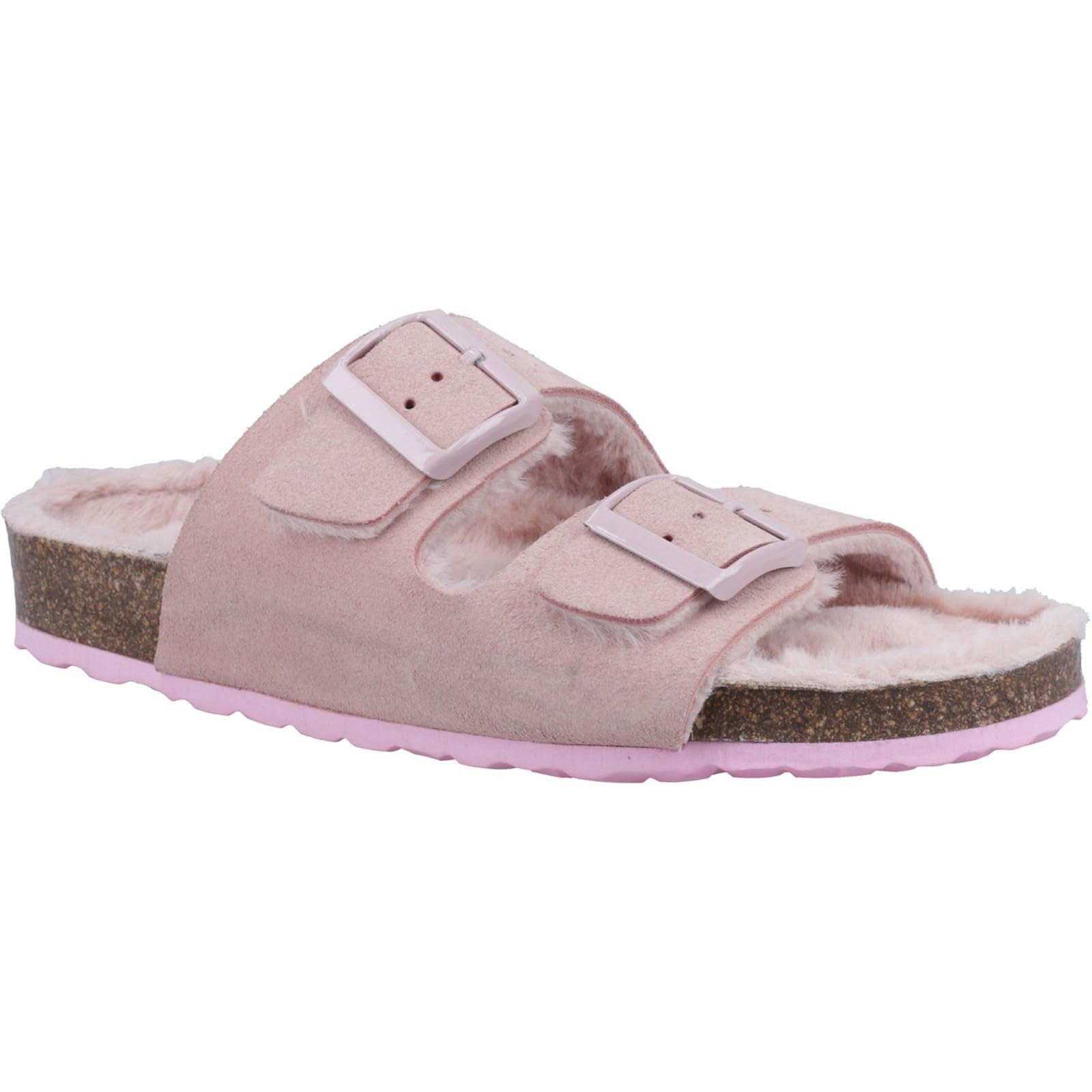 Hush Puppies Women's Jessie Mule Slipper, Blush, 5 UK