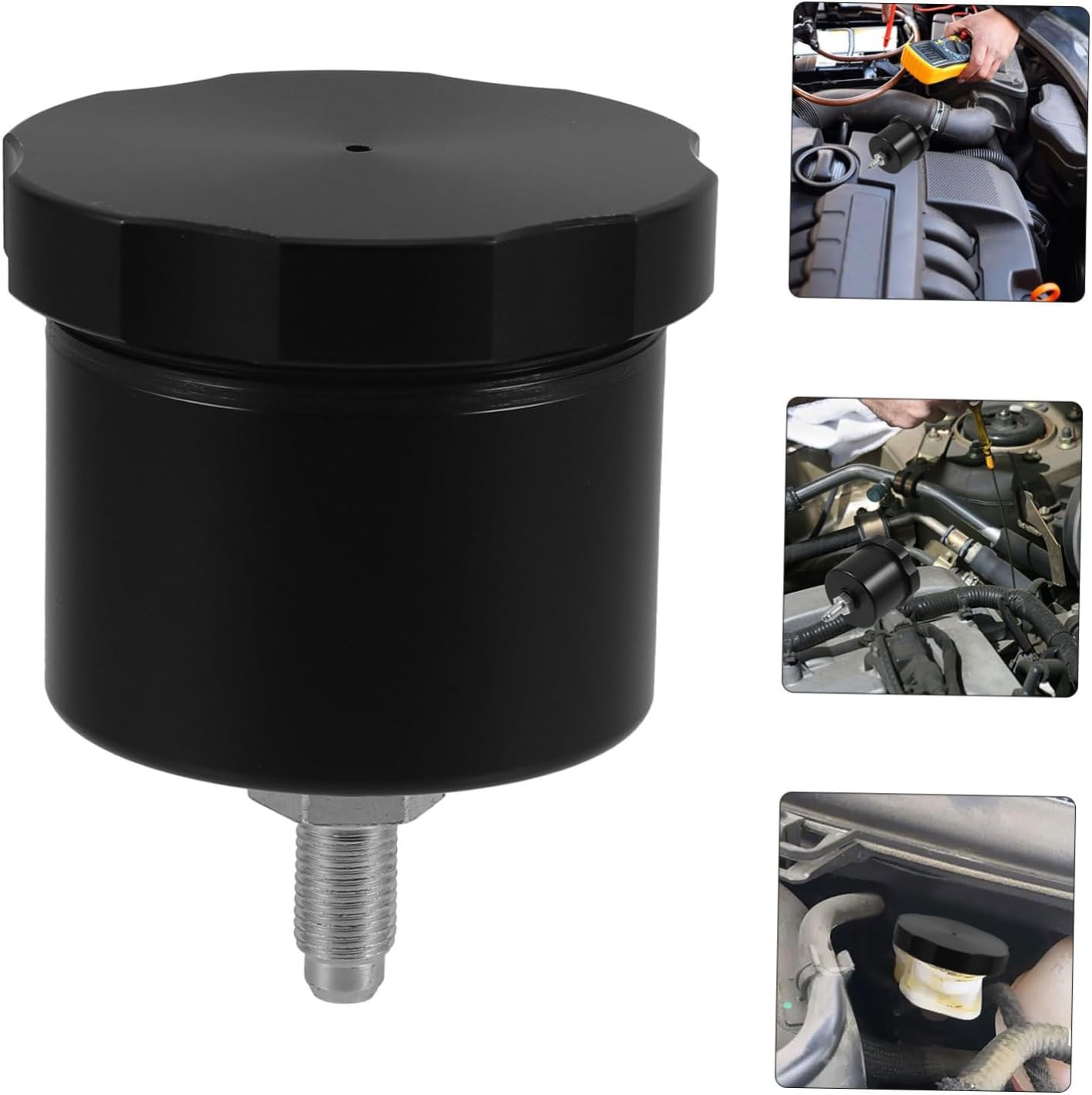 LIFKOME Hydraulic Drift Oil Tank Tank Car Brake Fluid Reservoir Car Oil Bottle