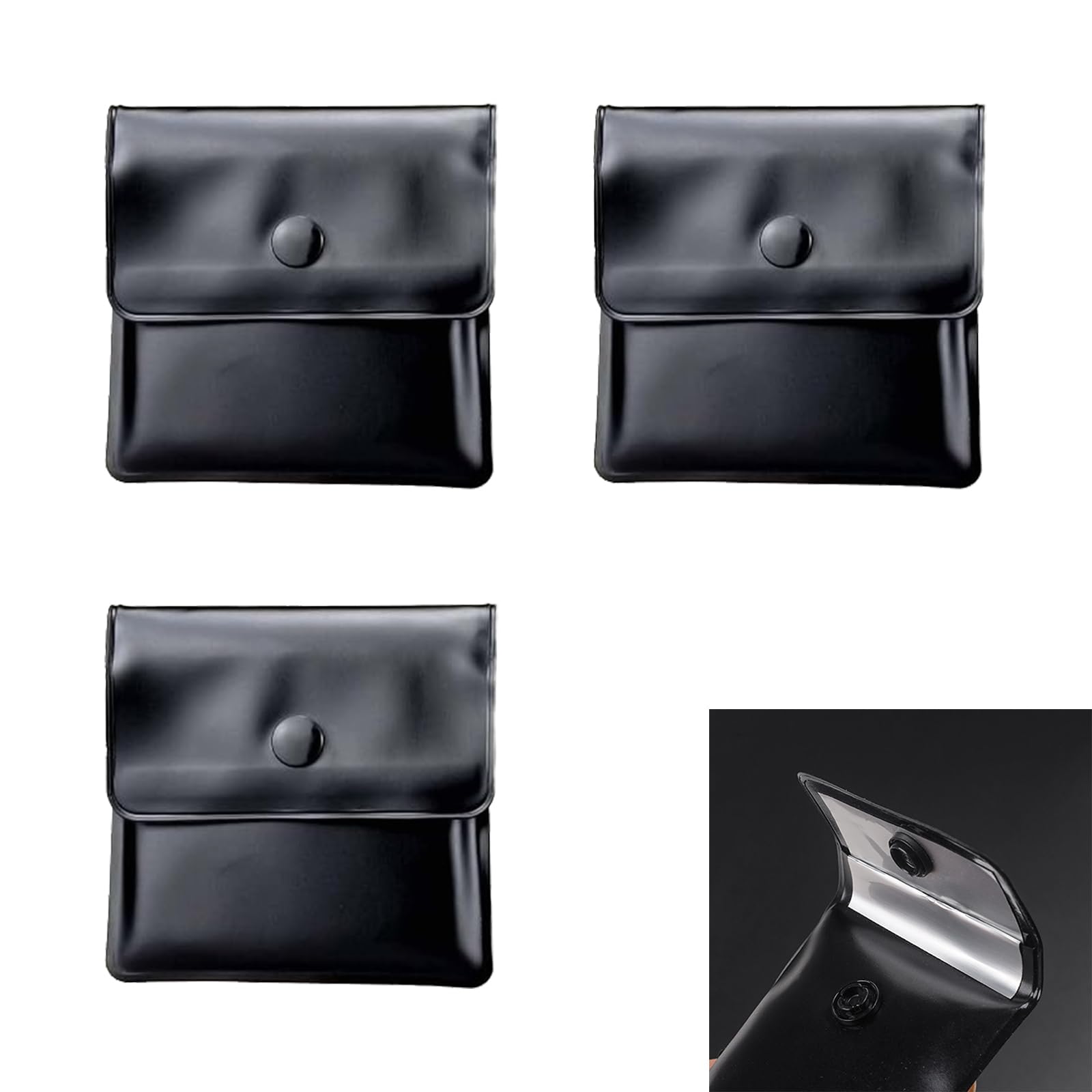 Amazon.co.jp: Liroyal 携帯灰皿 (3枚入) ポケット灰皿 携帯用吸い殻