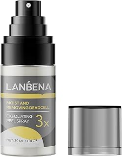 Body and Face Exfoliating Spray, LANBENA Exfoliating Spray 30ml, Exfoliates Dead Skin, Unclogs Pores, Moisturizing with 7 Plant Extracts & Exclusive Korean Patent Ingredient