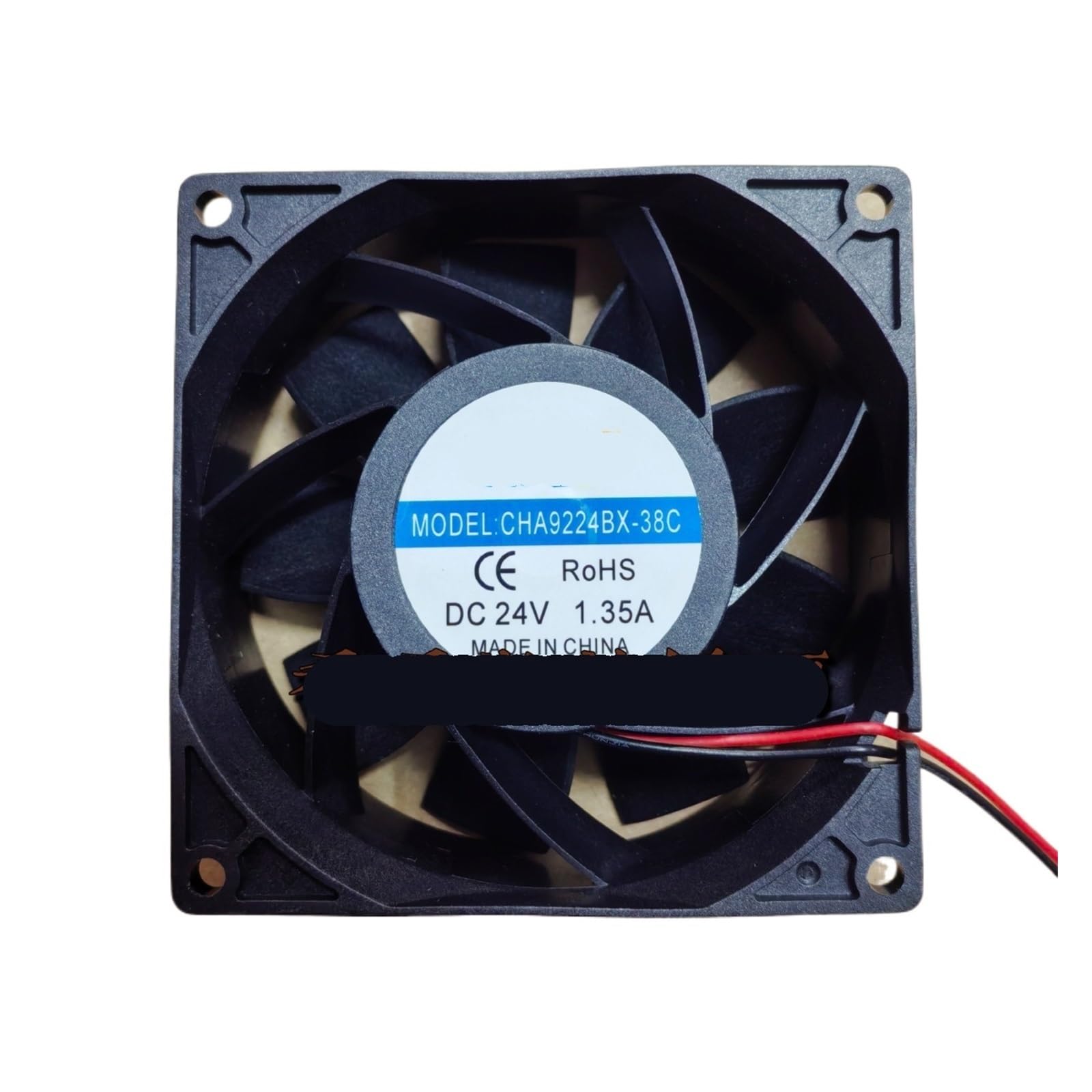 Ventilador de refrigeración de 92 mm y 24 V CC CHA9224BX-38C de alta capacidad de extracción