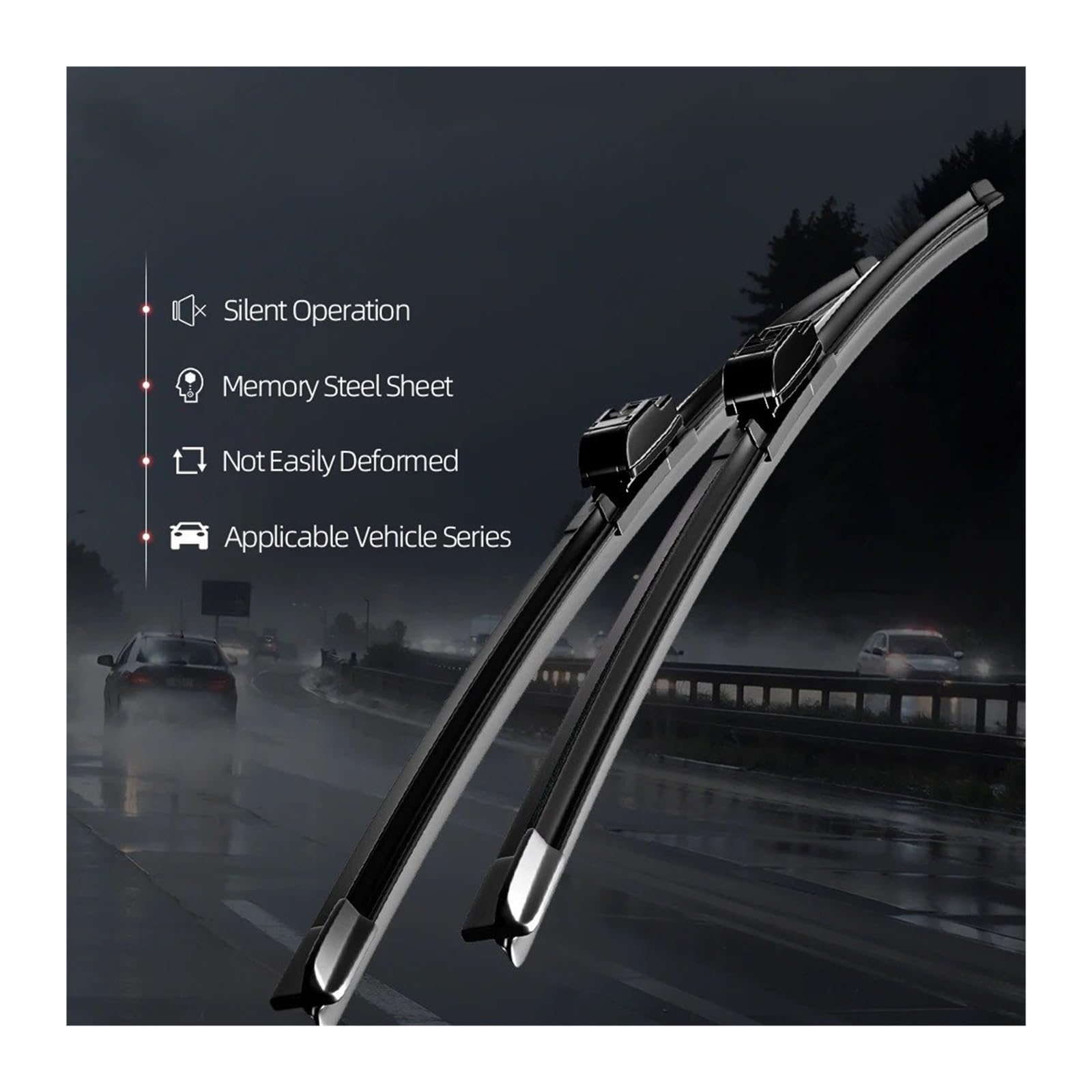 Parabrisas Escobillas Para Land Para Rover Para Range Para Rover Para Sport L494 2013-2017 Escobillas Limpiaparabrisas Escobillas limpiaparabrisas delanteras