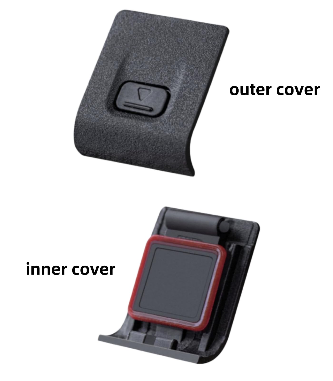 Amazon | DJI OSMO Action 3/4/5 Pro用交換用USB-Cポートカバー、防塵