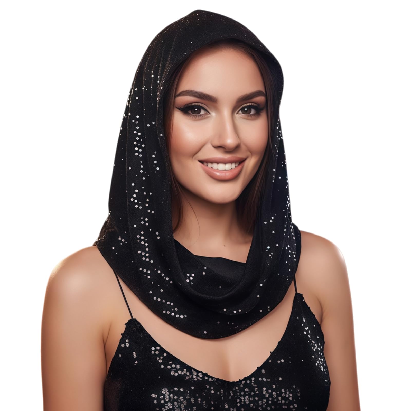 Sequin Unisex Rave Hood - Image 4