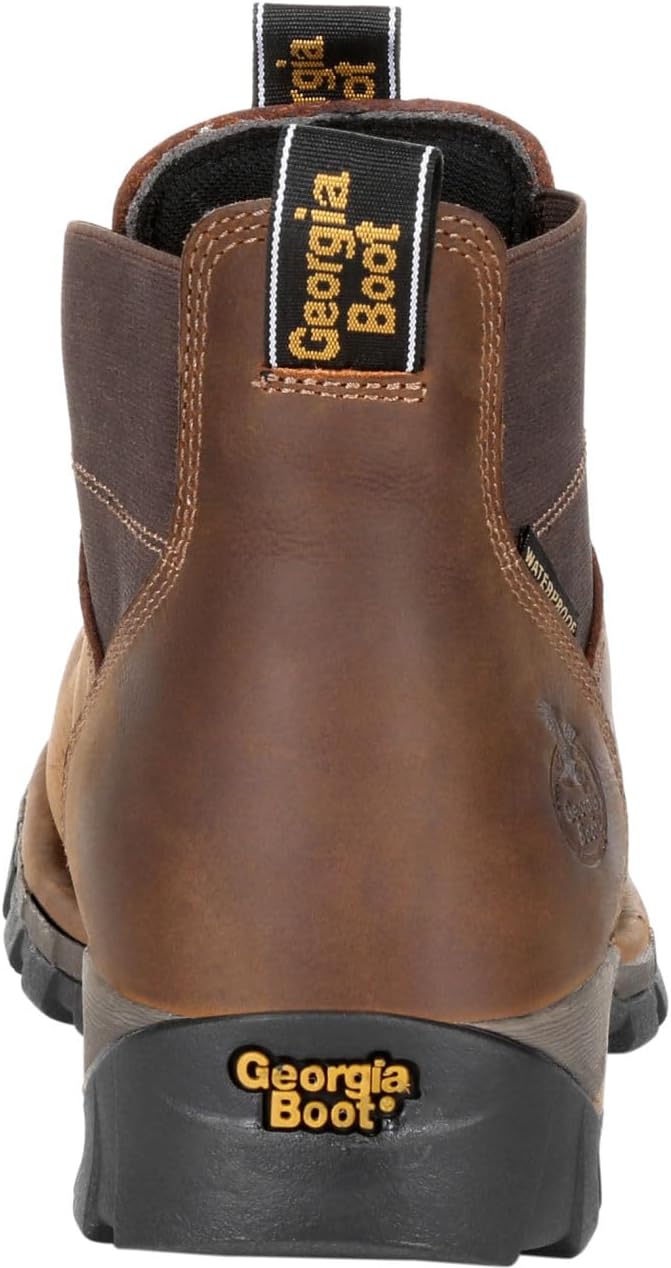 Georgia Boot Eagle One Steel Toe Waterproof Chelsea Work Boot - Image 4
