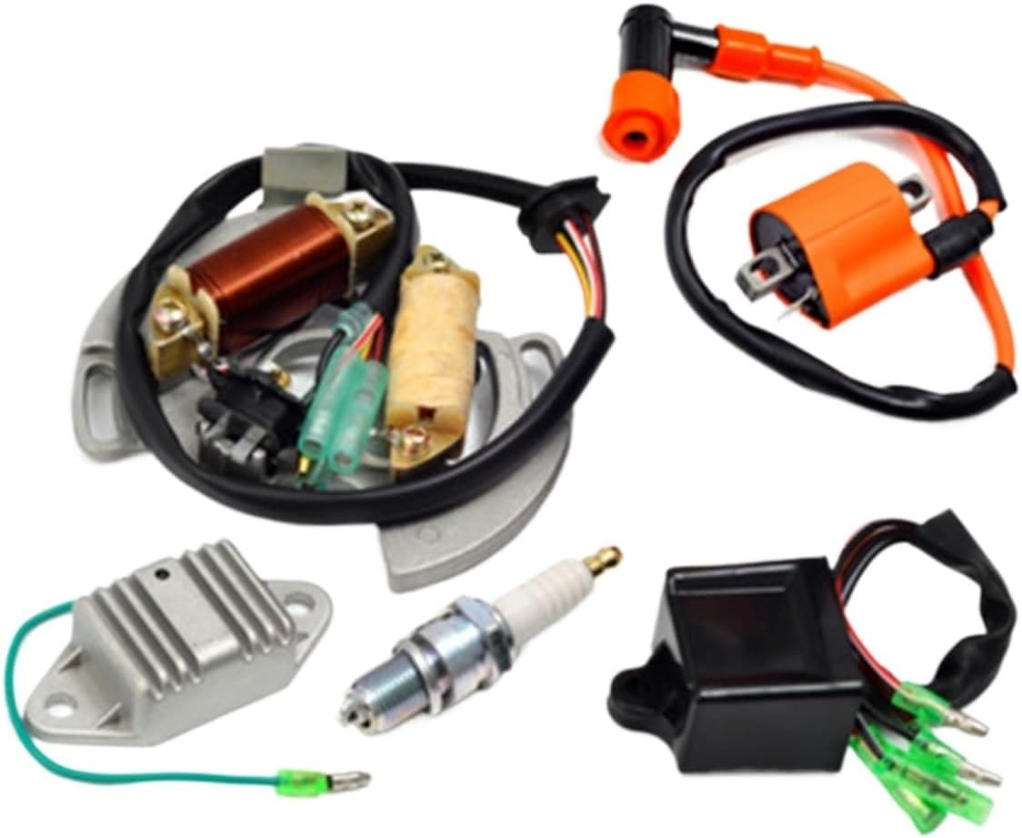For YFS200 1997-2001 Ignition Plug CDI Regulator and Stator Ignition Coil Auto Parts