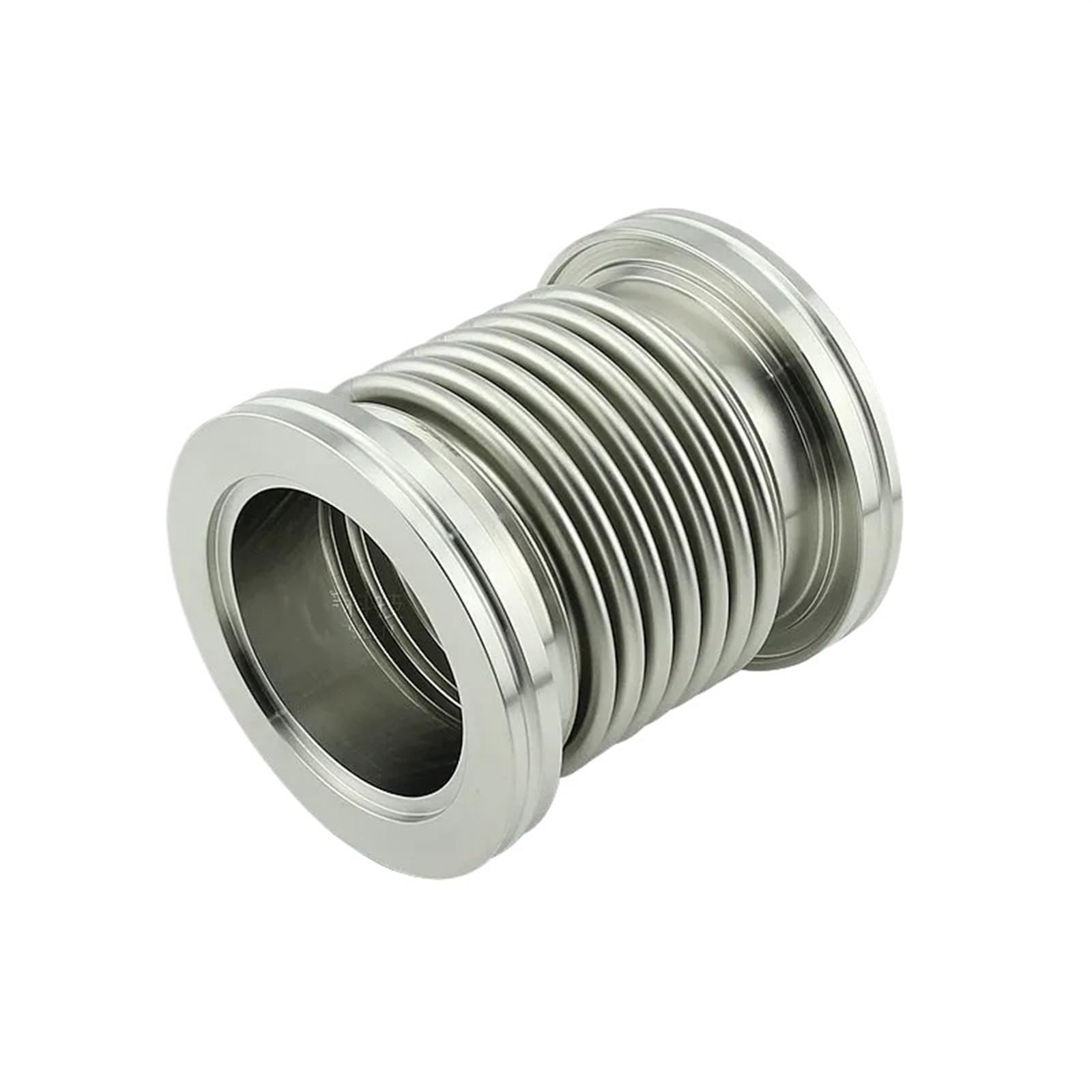 Manguera de tubo de fuelle de vacío flexible de acero inoxidable 63 304 - Conexión de brida de conexión rápida for sistemas de vacío eficientes(300mm)