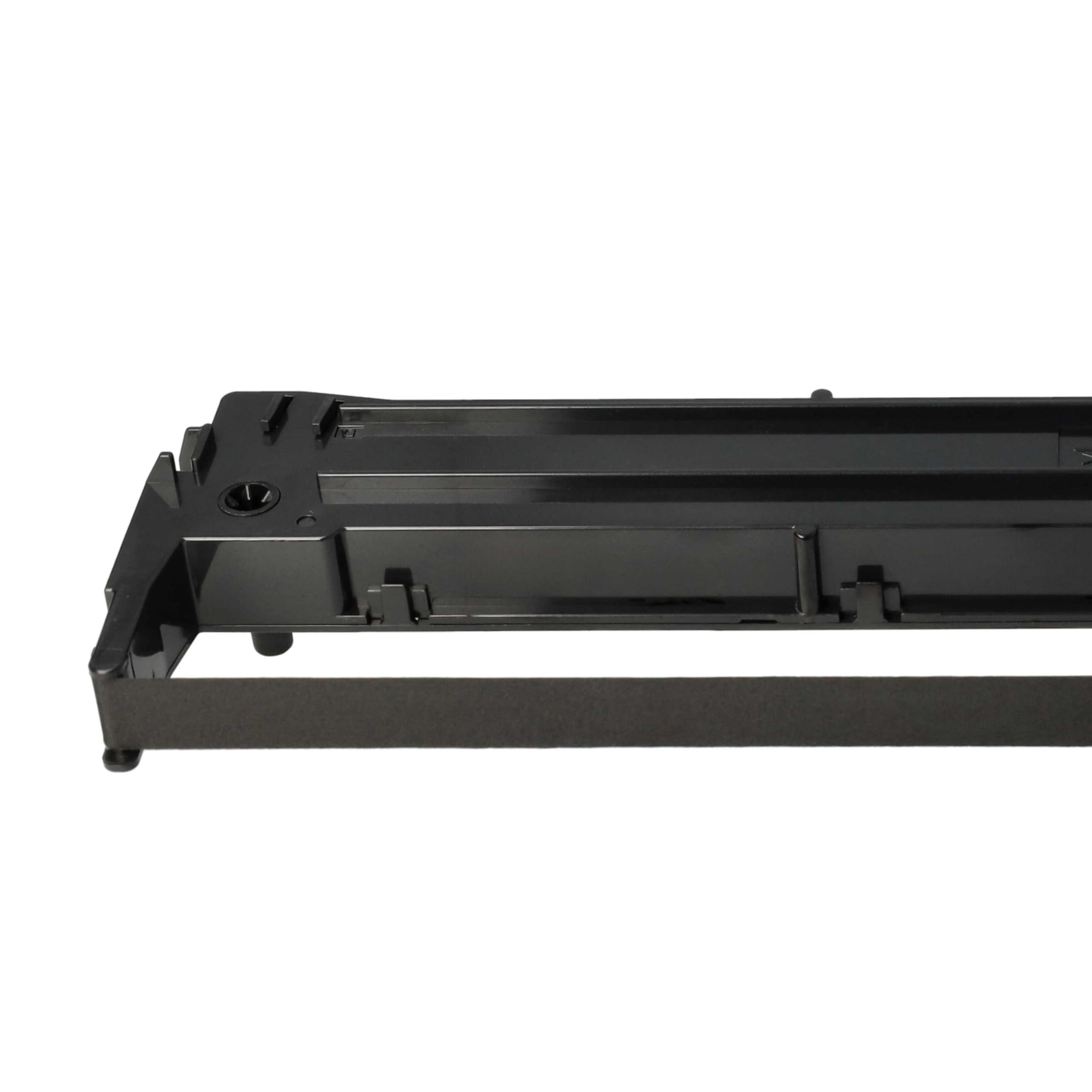 vhbw 10 x taśma barwiąca zamiennik do Epson C13S015021, S015637 do drukarki igłowej, drukarki bonowej - czarna