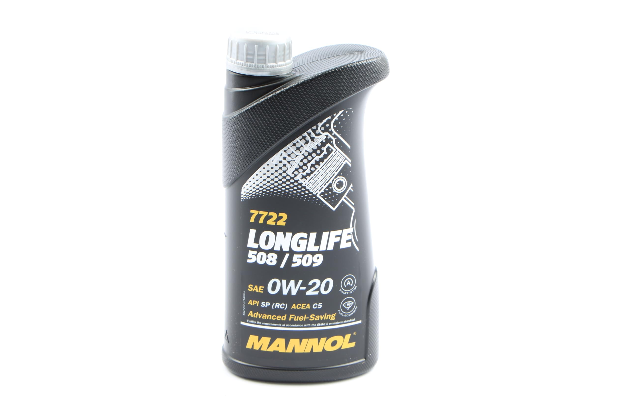 5+1 (6 Liter) MANNOL 7722 O.E.M. Longlife 508/509 0W-20 Motoröl