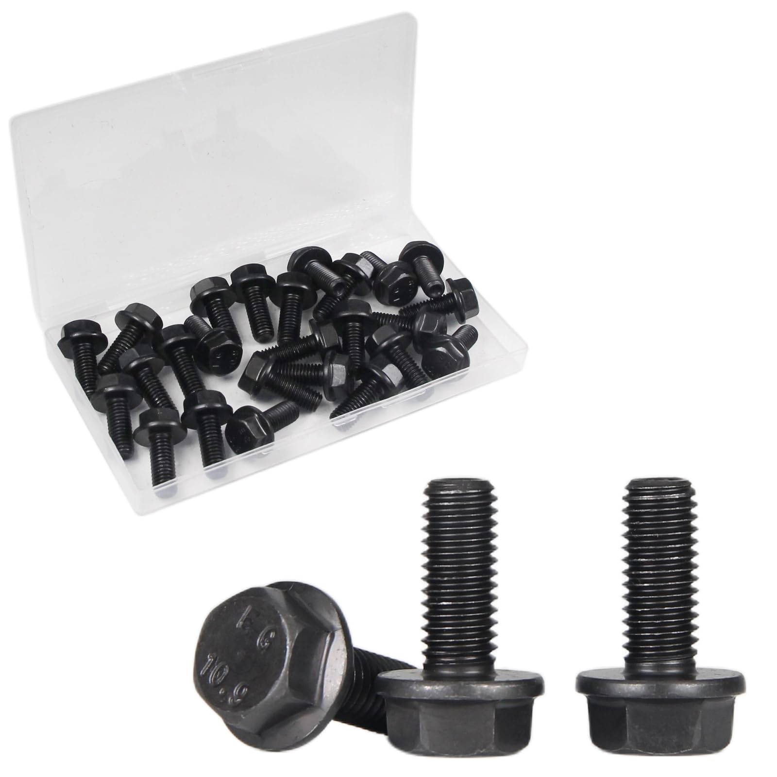 M6 Flange Bolts - Durable Hex Head Fasteners -14 M6 Flange Bolts - Durable Hex Head Fasteners -14