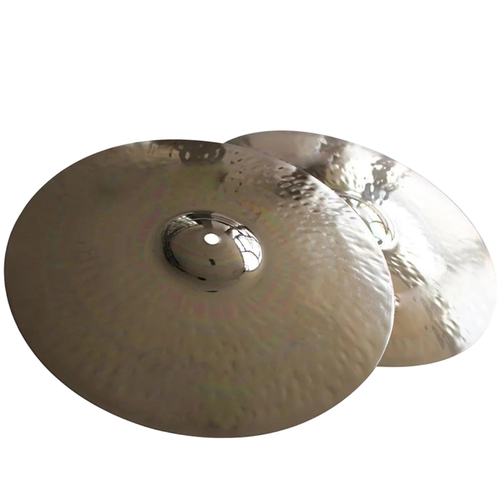 Profesjonalna Talerz Profesjonalny Talerz Hi Hats 12-16 Cali Dwuczęściowy Jasny Brąz Ręcznie Robiony Na Bęben(16 inch)