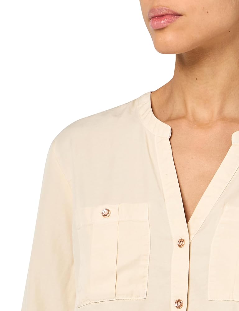 Amazon.com: NIC+ZOE Women's Drapey Utility Shirt, Sandshell