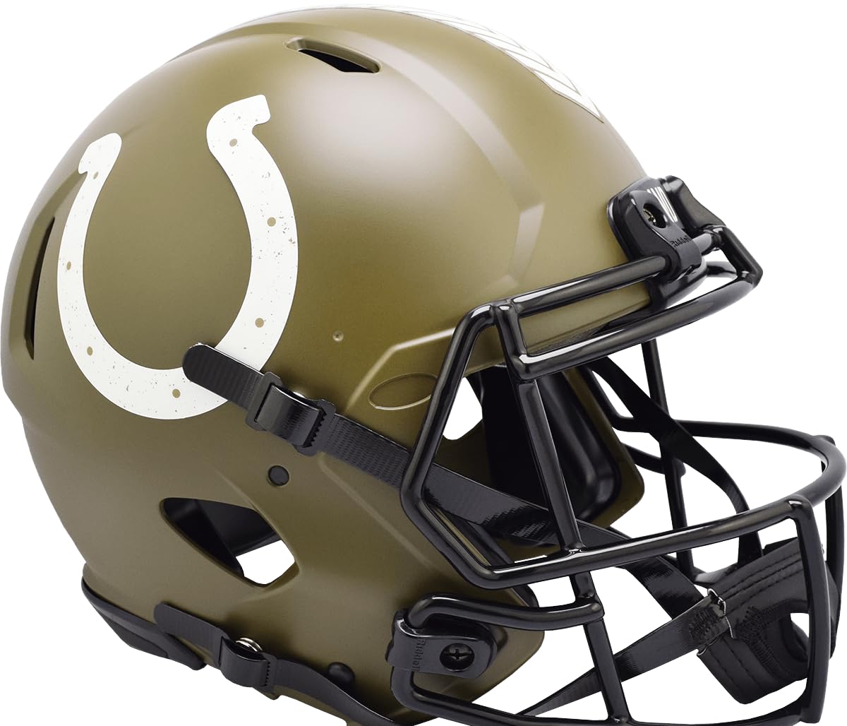 Riddell Indianapolis Colts NFL Salute to Service Speed Authentic Helmet