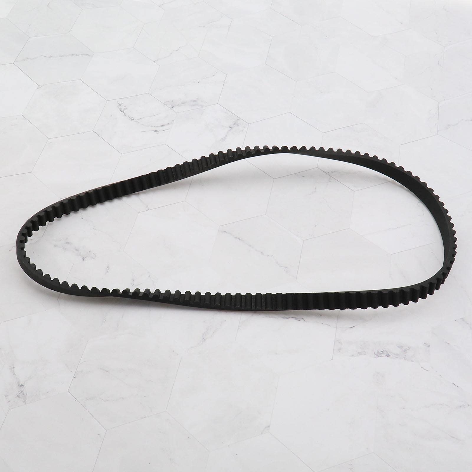 ECSiNG 2 cinghie di trasmissione per tosaerba HTD856-8M-12 compatibili con Stiga 105 Combi Deck 9585-0165-01 107 denti 8 mm Passo dei denti 12 mm Larghezza 856 mm Circonferenza Gomma Nero sincrono