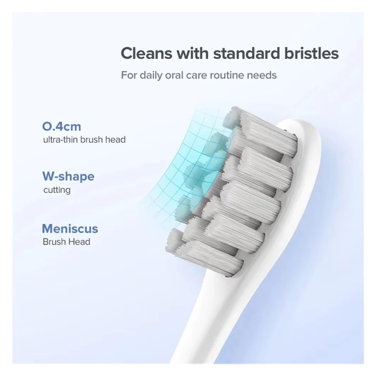 4/8 cabezales de cepillo dientes eléctrico compatibles con Oclean X Pro Flow Z1 X10 E1 Air 2 y todas las series Sonic(8pcs)