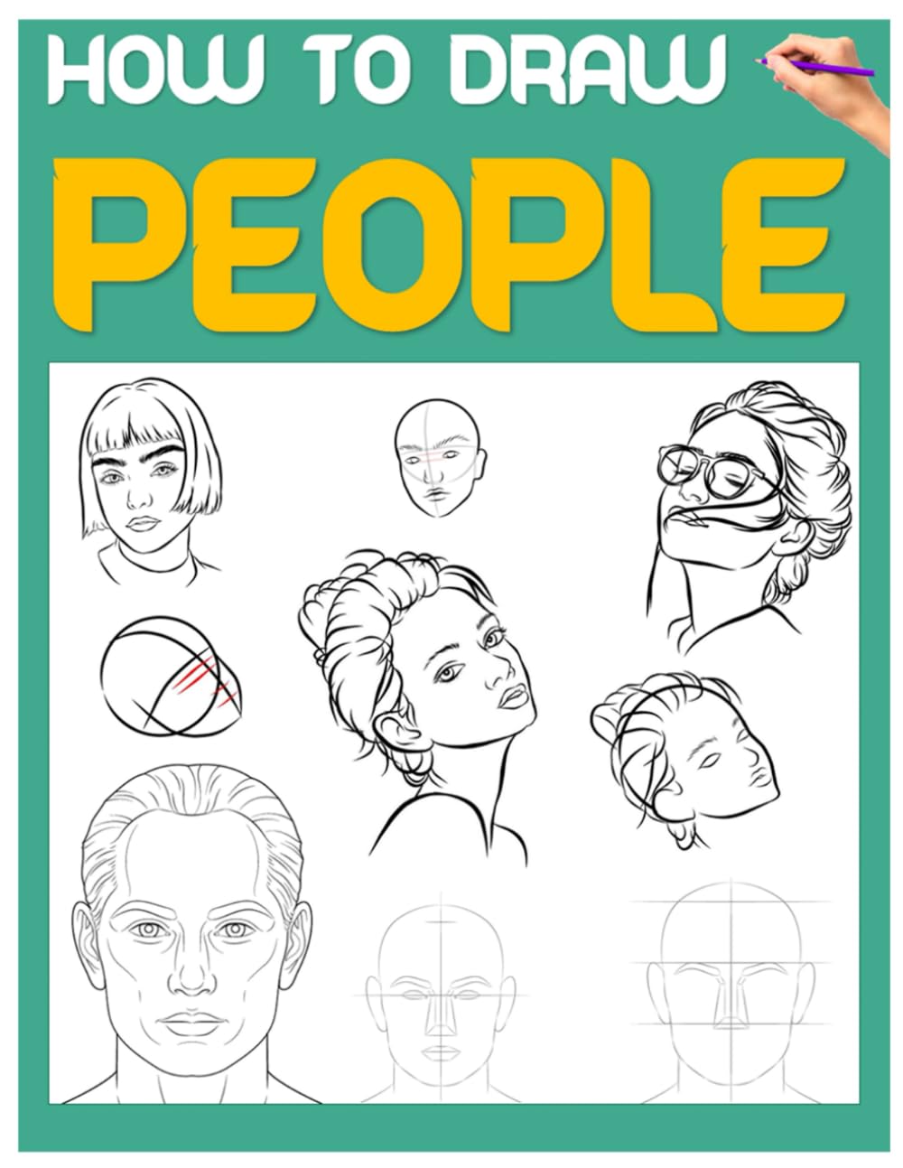How to draw people for beginners: A Beginner's Guide to Drawing Realistic Faces and Figures