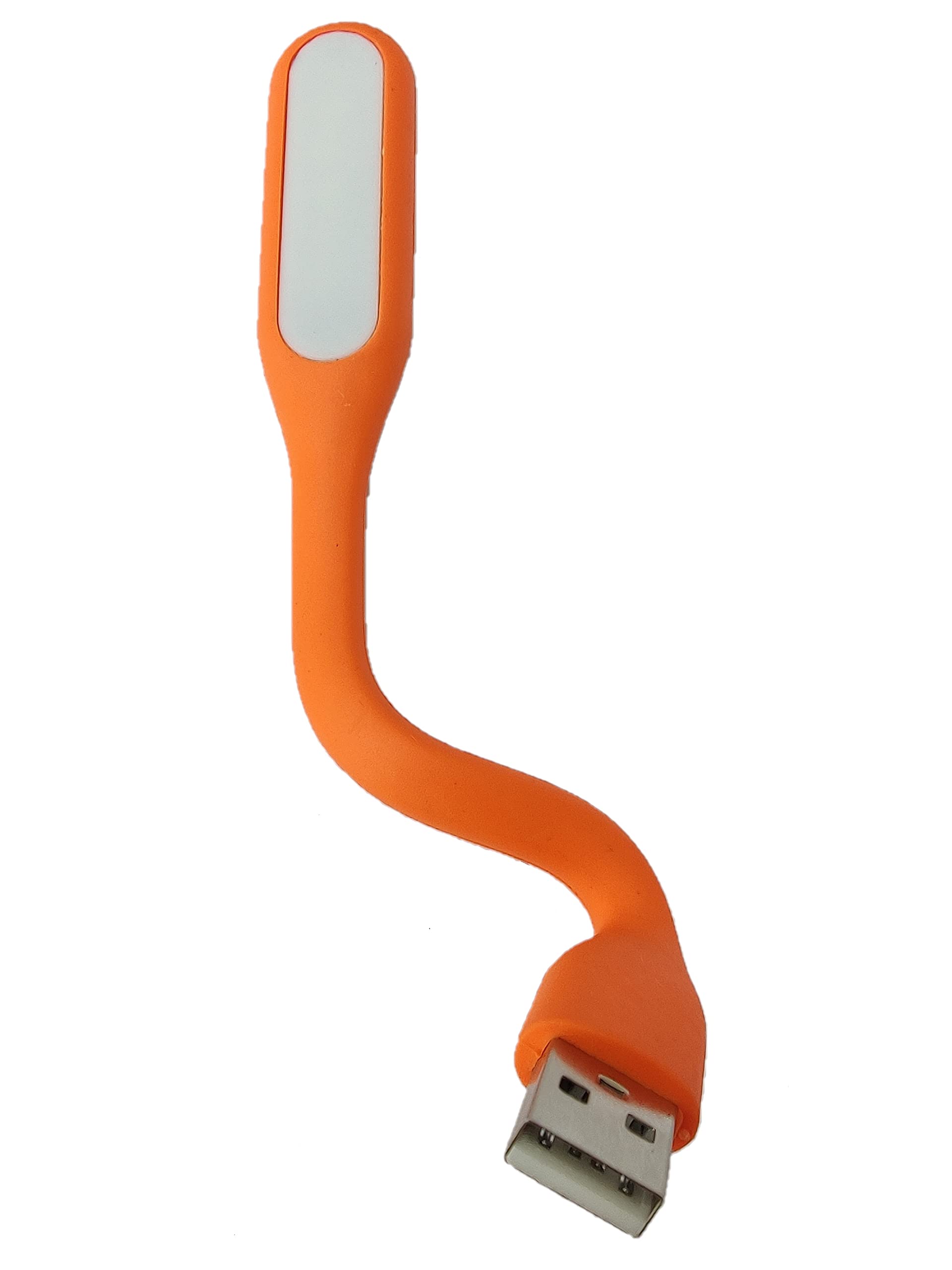 Anjo Portable Flexible USB LED Light Lamp, Small USB-LED-LAMP, Laptop Light, Computer Light, Keyboard Light (Orange)-image-5