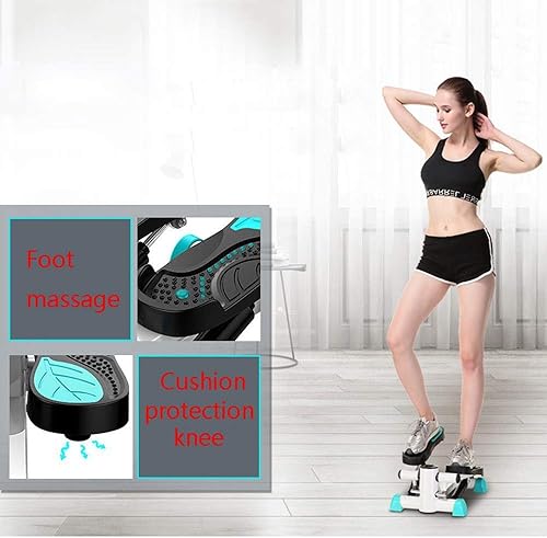 Miniatura 4 de Stepper,Beginners Fitness Household Mini with Multi Functional Monitor, Aerobic Fitness Machine for Office Gym, Load Bearing 150 kg