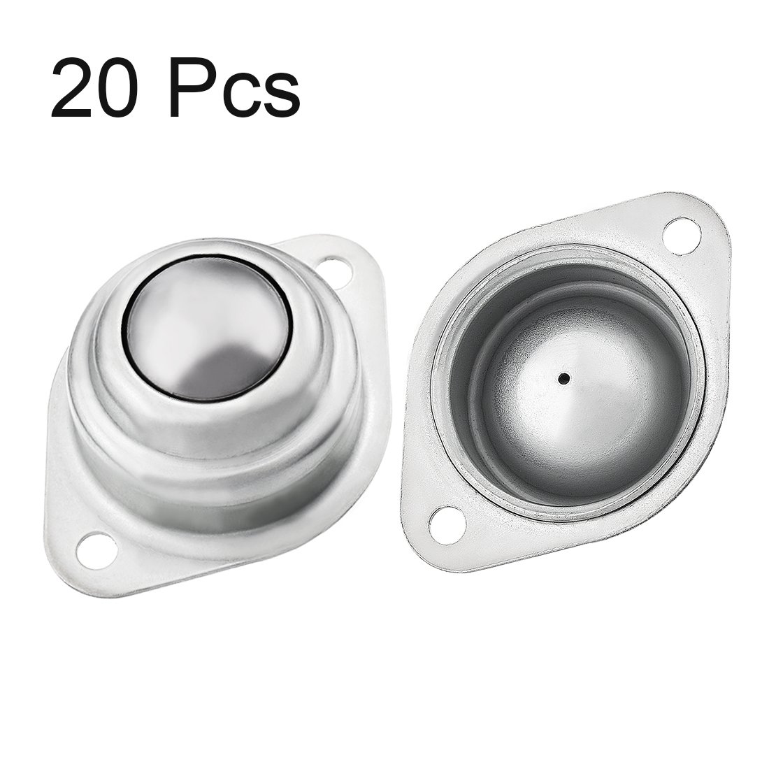 Aexit CY-25A 1-inch Carbon Steel Roller Ball Flange Conveyor Transfer Bearing 20pcs (9bd0d3eafdb1d09ab18166a7ae4aed6d)