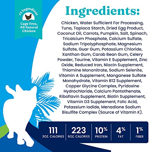 Image of Solid Gold Tropical Blendz Wet Cat Food - Chicken Pate in Coconut Oil - Canned Cat Food, 32 Pack